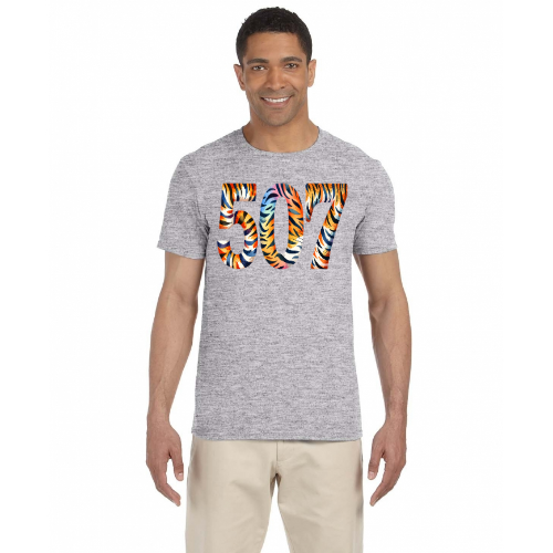 Short Sleeve Tee Tiger Stripe 507