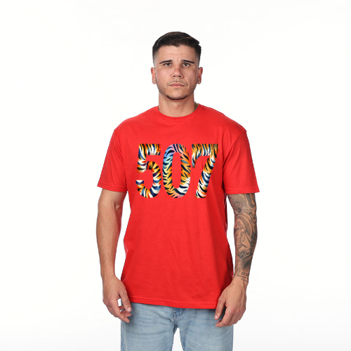 Short Sleeve Tee Tiger Stripe 507