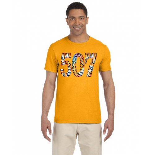 Short Sleeve Tee Tiger Stripe 507